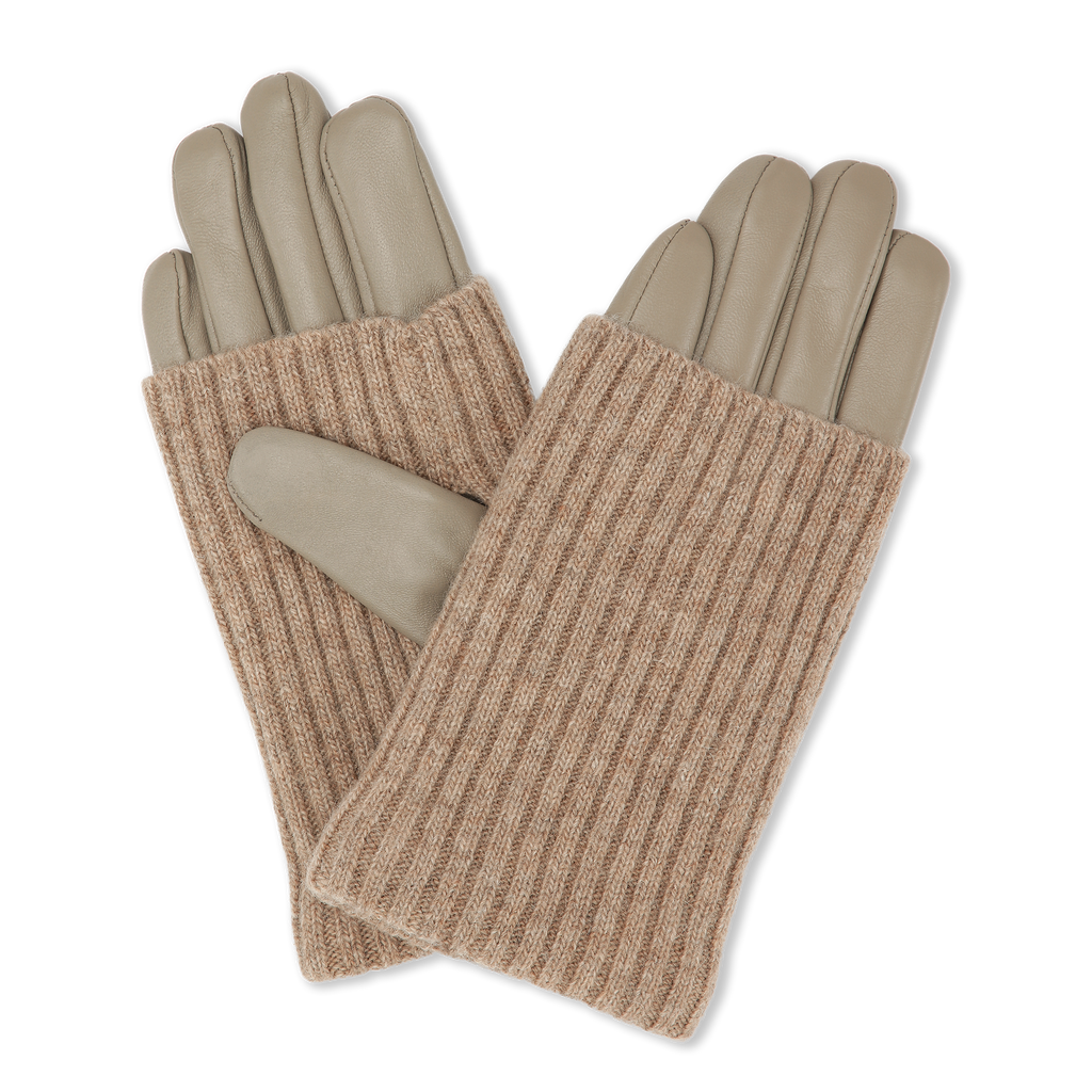 Day Leather Knit Glove